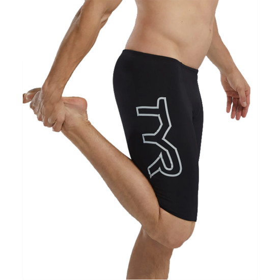 TYR Ανδρικό μαγιό Durafast Elite® Men’s Large Logo Jammer Swimsuit